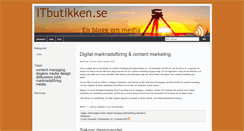 Desktop Screenshot of itbutikken.se